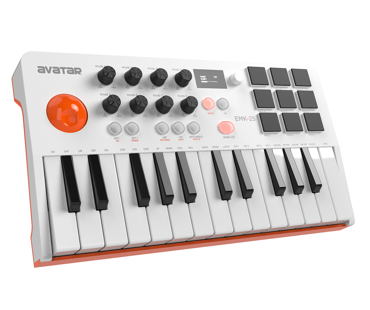 Midi Controller Pad - EMK-25 drahtlose midi tastatur controller mit