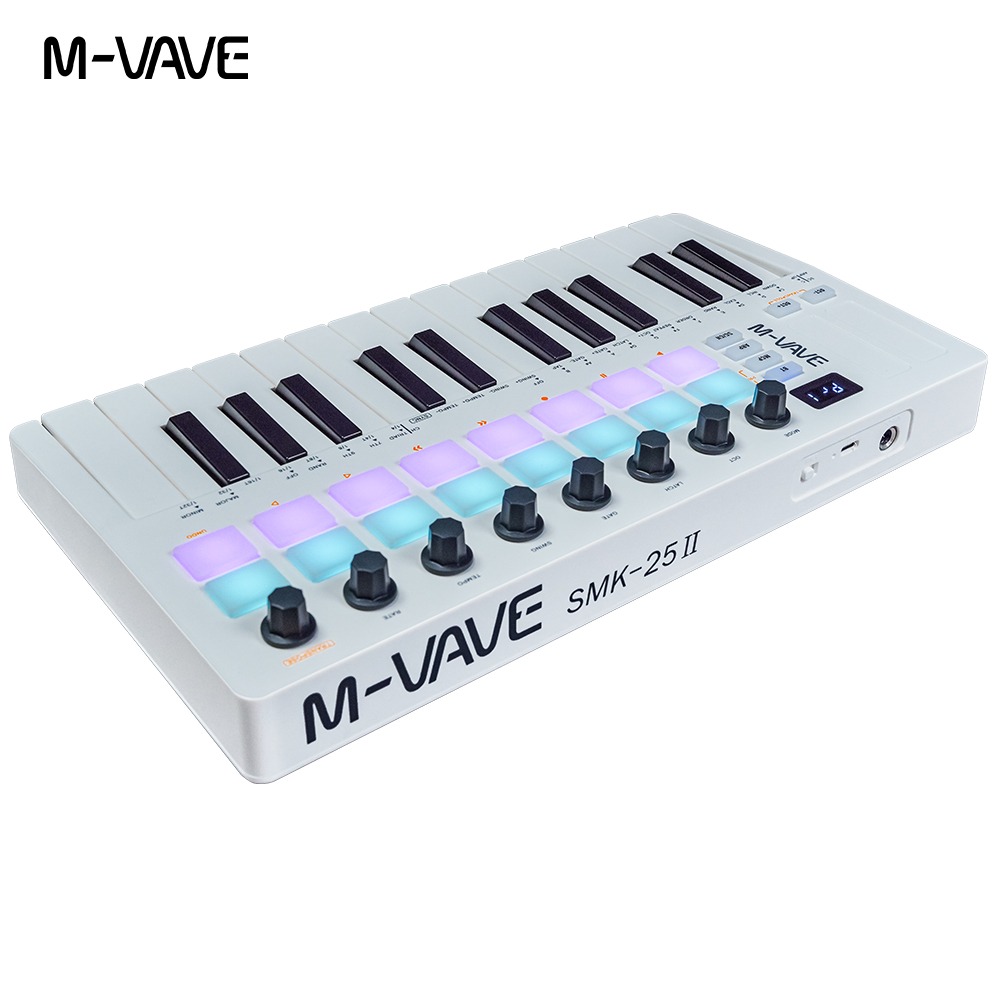 M-VAVE SMK-25 II 25-Tasten Blu – Midi Controller Pad Bewertung und Preis