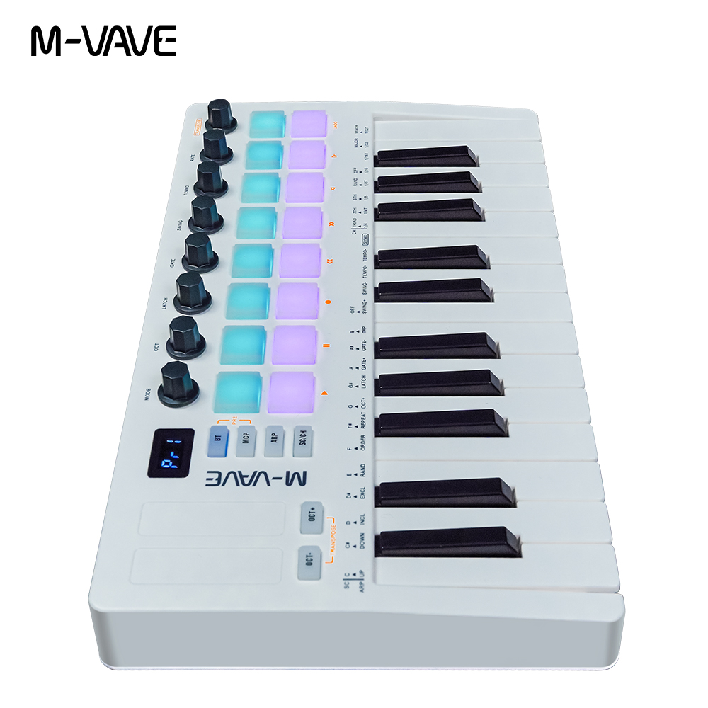 M-VAVE SMK-25 II 25-Tasten Blu – Midi Controller Pad Bewertung und Preis