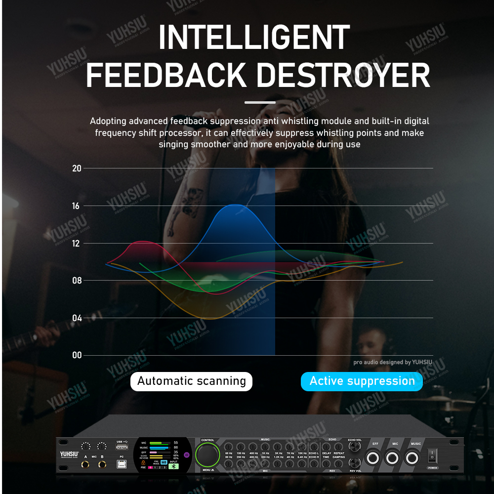 YUHSIU Karaoke Digitaler Effek – Audio Music Dj Bewertung und Preis