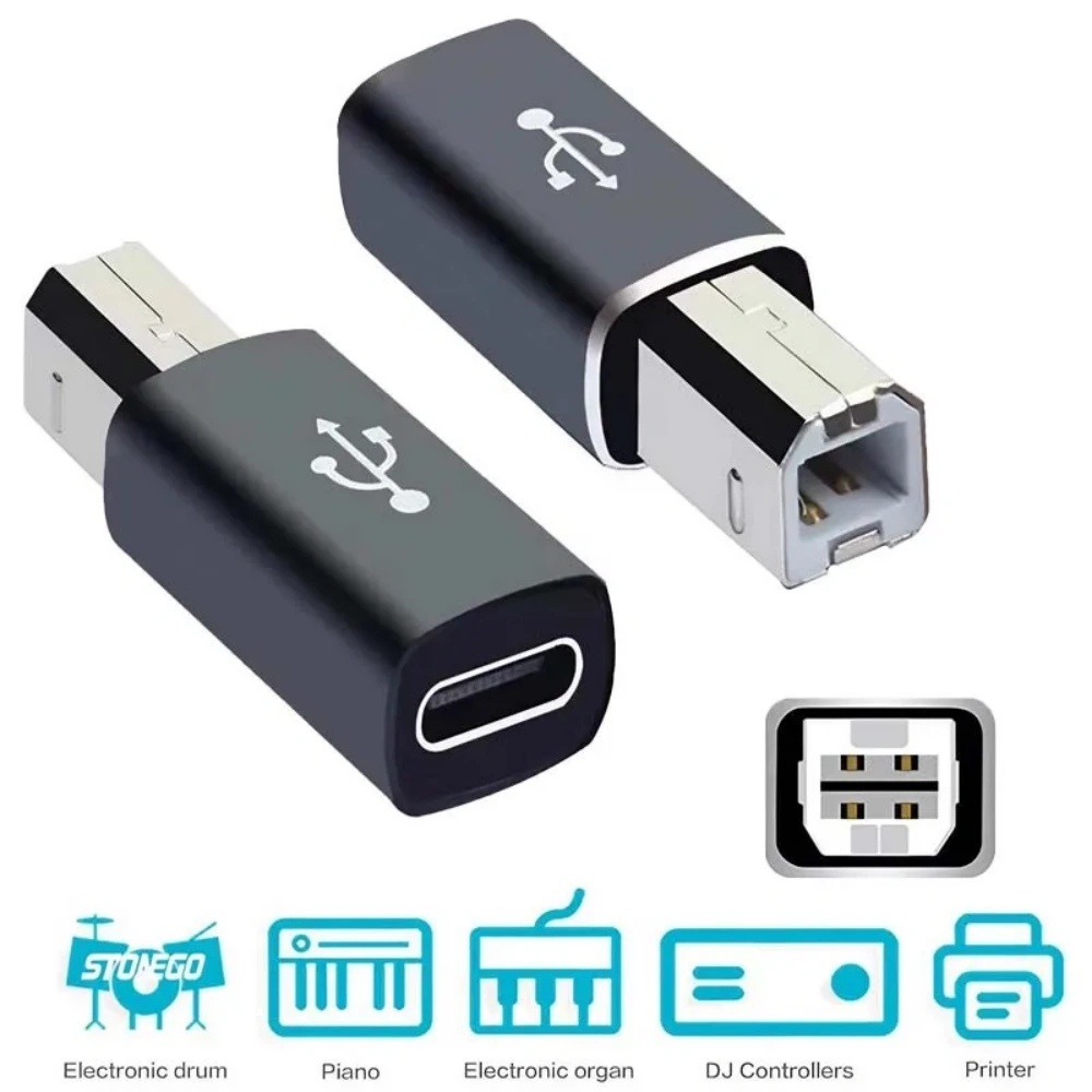 USB-B-Stecker auf USB-Typ-C-Bu – Midi Controller Pad Bewertung und Preis
