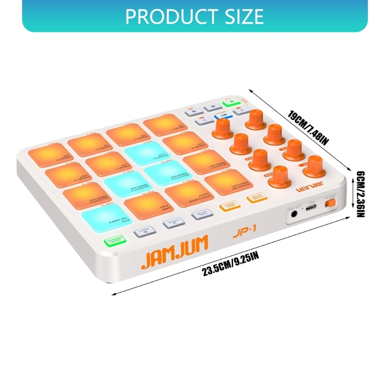 1 Stück MIDI-Controller RGB-Ta – Midi Controller Pad Bewertung und Preis