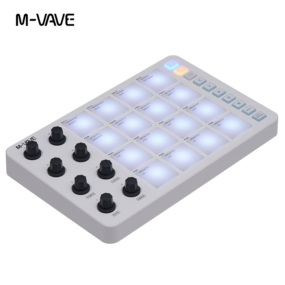 M-VAVE Kabelloser MIDI-Pad-Con – Midi Controller Pad Bewertung und Preis